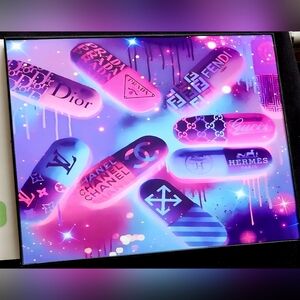 LADYILLY LUXX 8 1/2"x11" Framed Wall Art